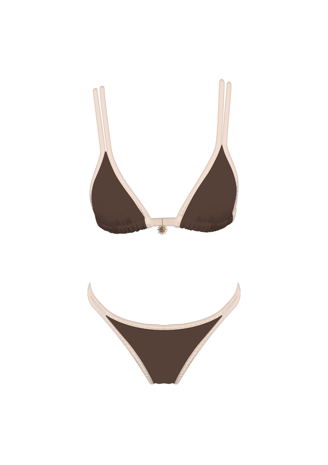 Brown Sugar Charm | Two Piece Bikini