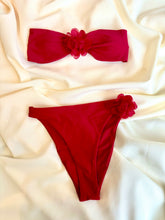 Load image into Gallery viewer, Spicy Rose | Strapless Two Piece Bikini
